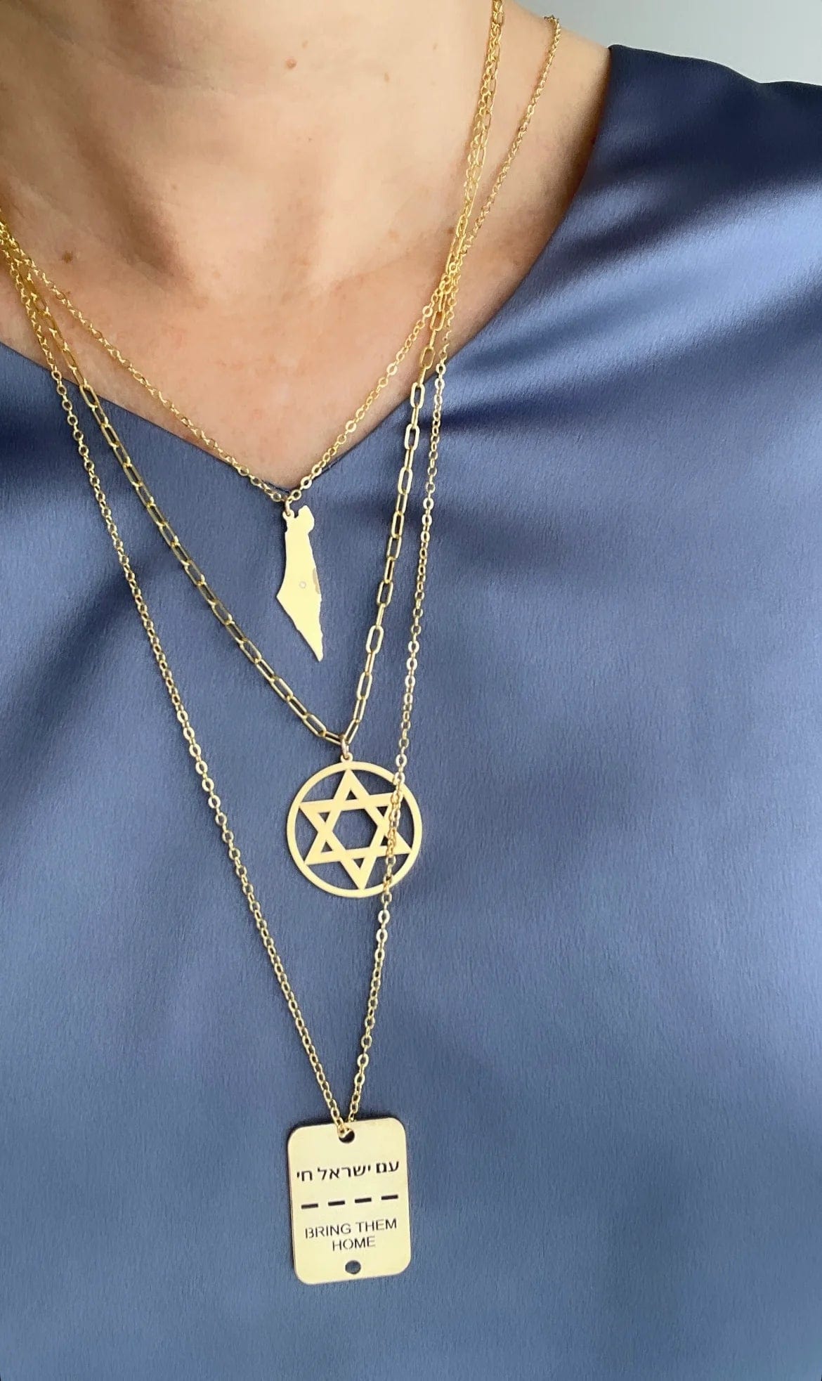 Bring Them Home Tag Necklace - (Sterling Silver or Gold-Plated) 100% of Profits Donated、mySite、topwebapps