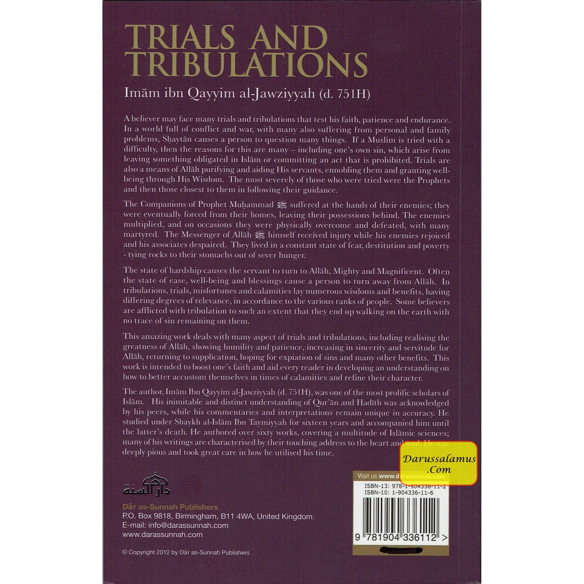 Trials and Tribulations By Al-Imam al-Izz bin Abdi-s-Salam、mySite、topwebapps