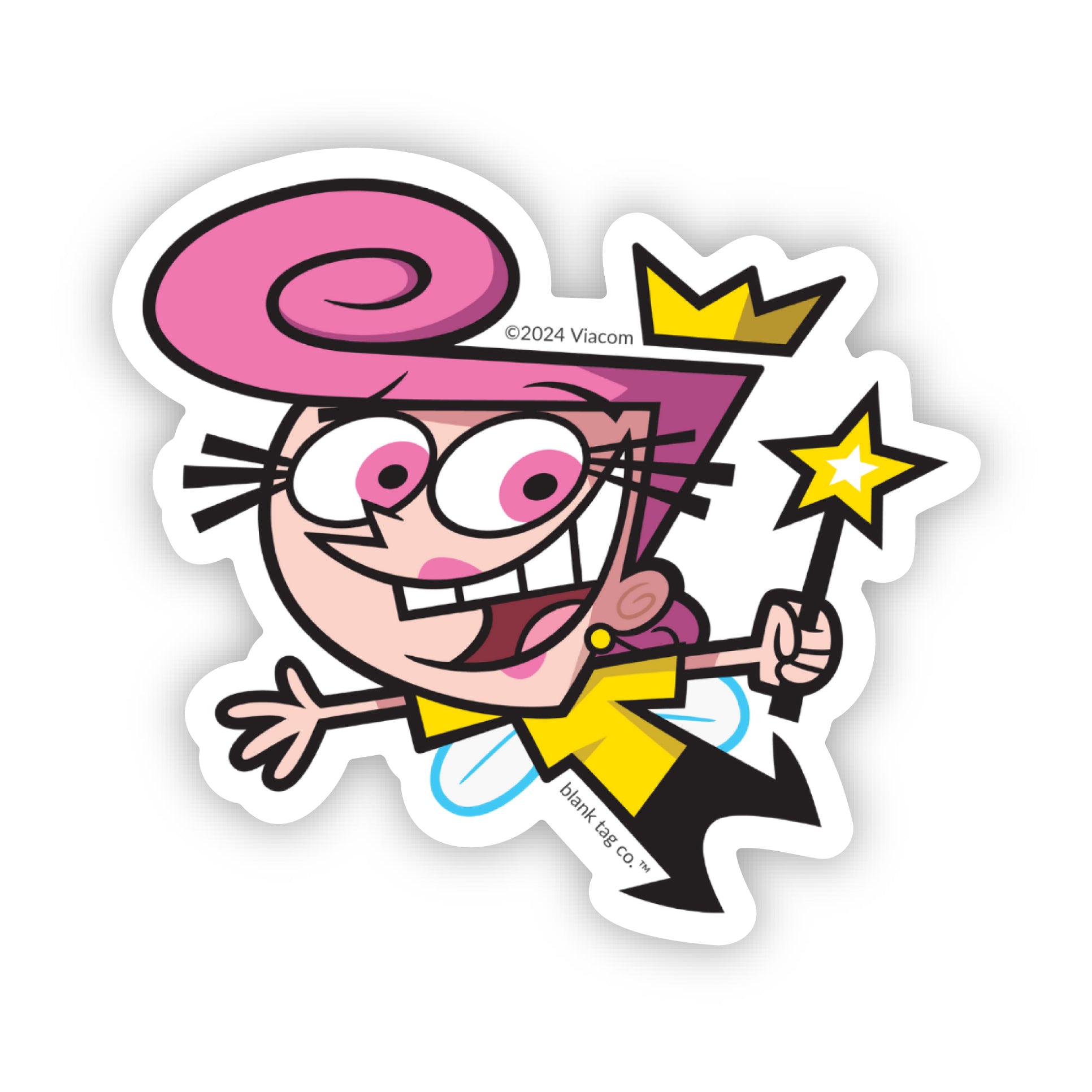  The Fairly OddParents Wanda Vinyl Sticker Decal、mySite、ghnorth