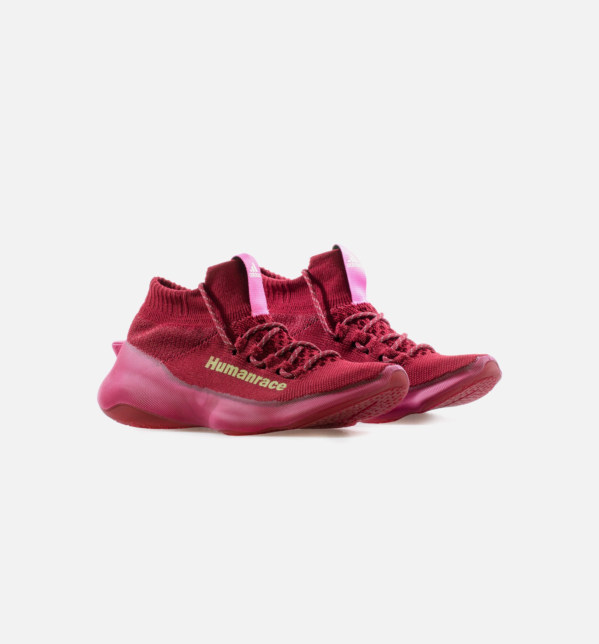 Pharrell Humanrace Sichona Mens Running Shoe - Burgundy/Red、mySite、dreamappss