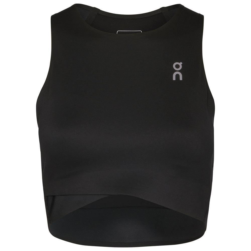 On Women's Court Crop Top - Black