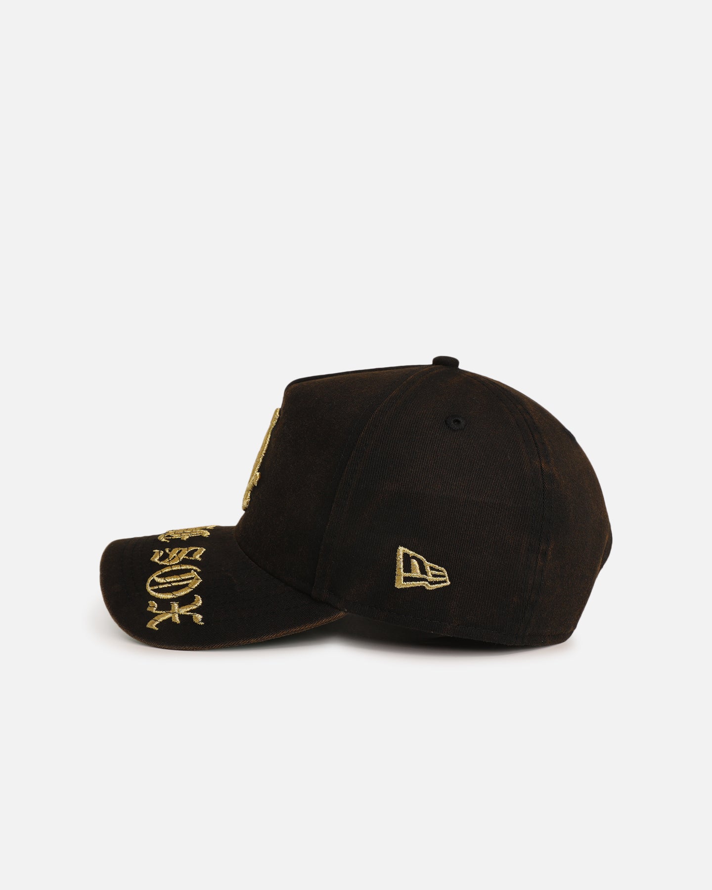 New Era Chicago White Sox 'Washed Gothic Visor' 9OFRTY A-Frame Snapback Black、mySite、zt4zffjzw