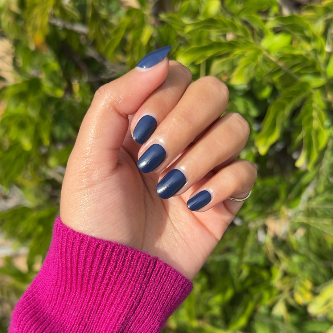 Suited | Extra Short | Round - Tab Press-On、mySite、solidvoid