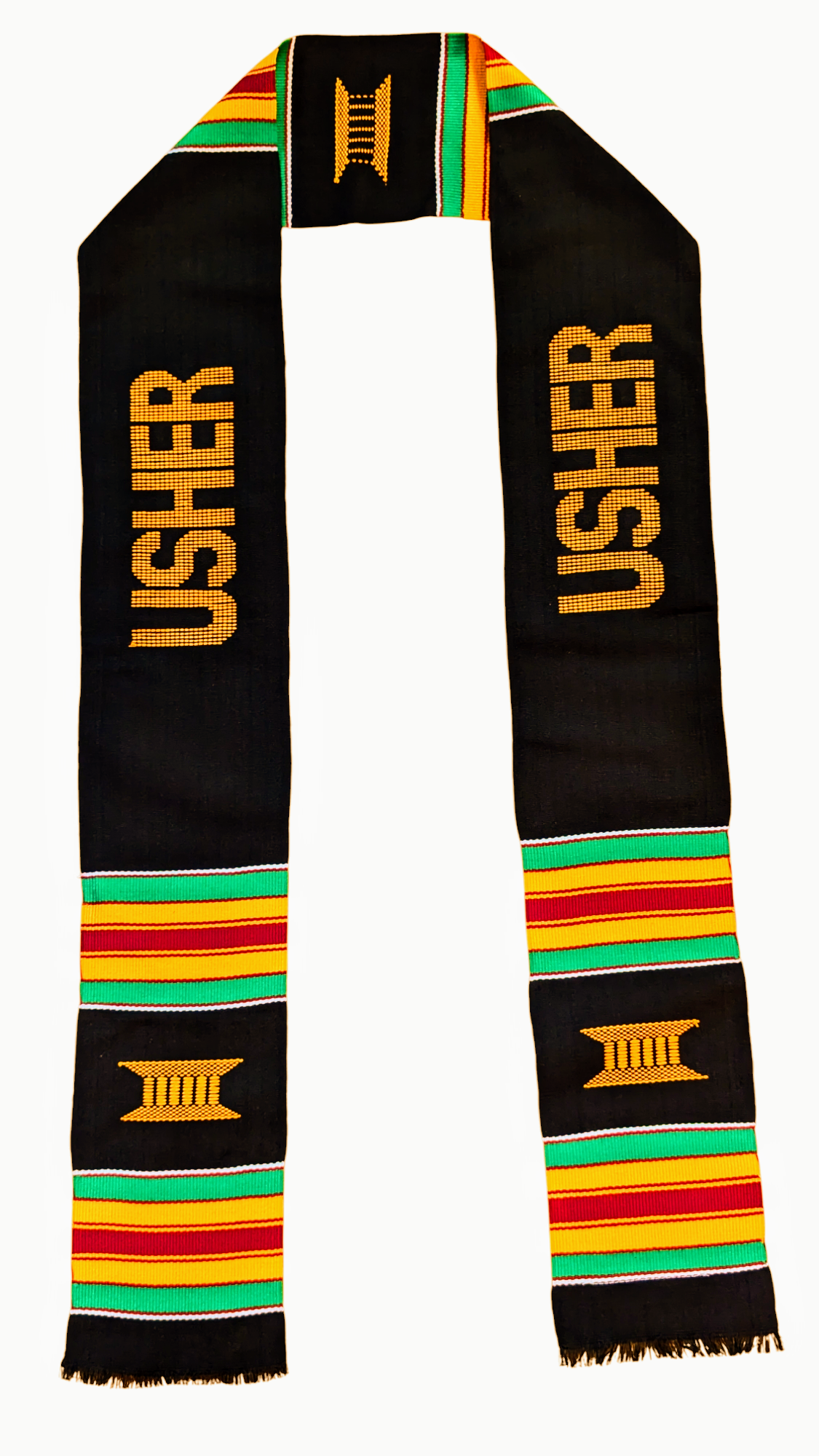 Dupsie's Nyansap� Kente African Scarf Sash DPUD1549、mySite、solidvoid