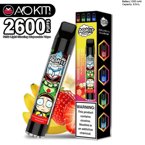 Aokit Lux 2600 Disposable Vape 8.5mL 10 Pack、mySite、zt4zffjzw