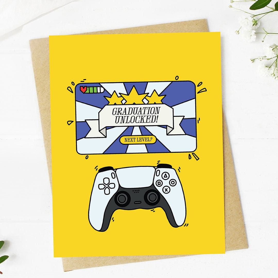  Graduation unlocked Next level? Gaming Graduation Card、mySite、ghnorth