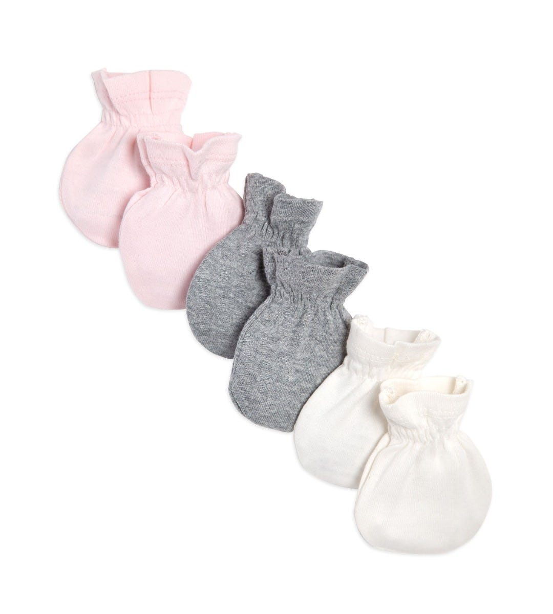  Organic Cotton Baby Mittens 3 Pack - Blossom、mySite、layawaytickets