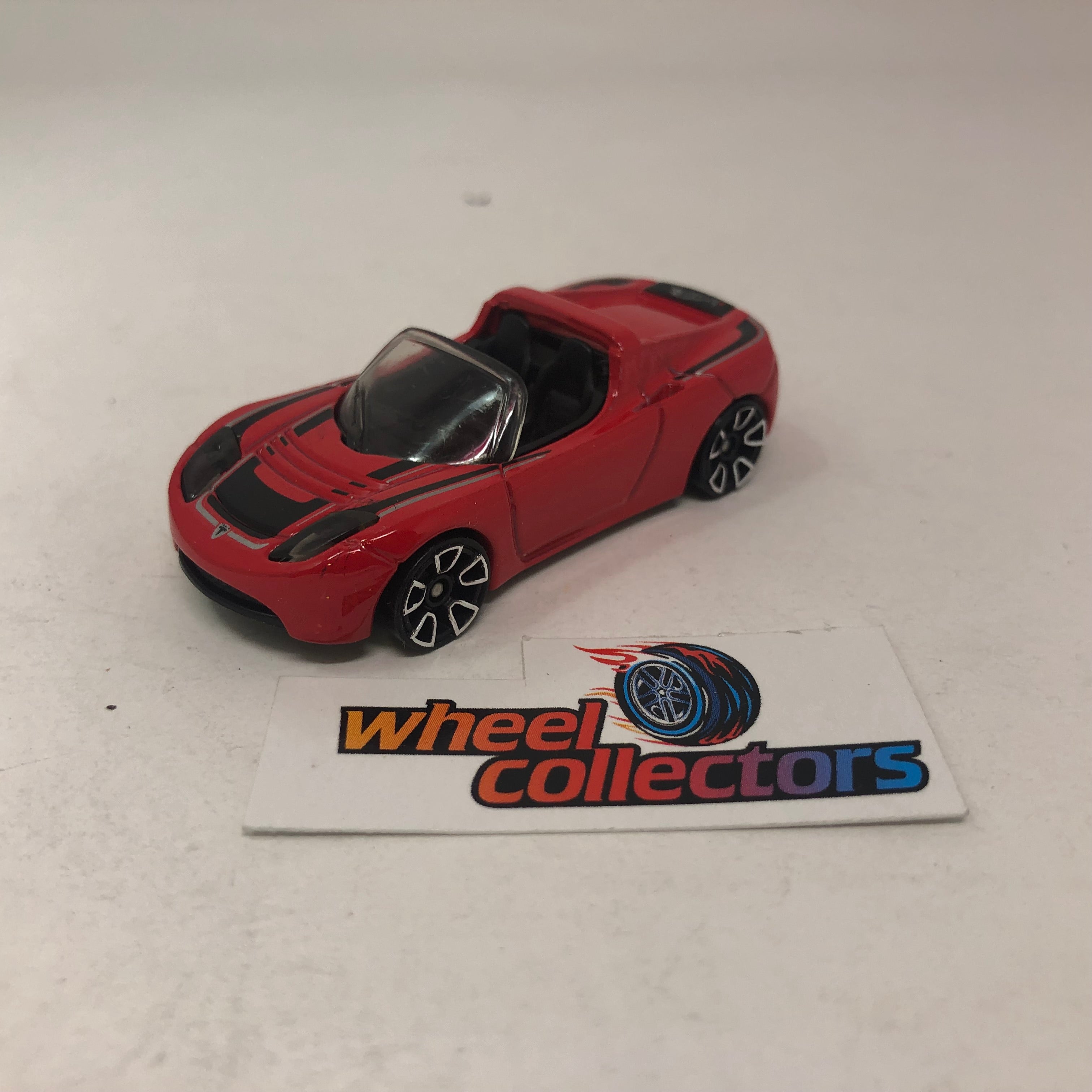 Tesla Roadster * Red * Hot Wheels Loose 1:64 Scale、mySite、hgirdovlk