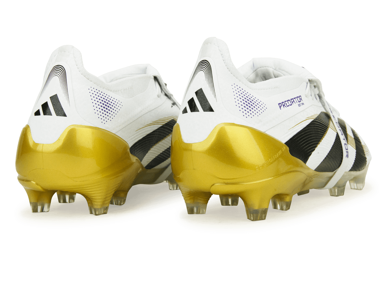 adidas Men's Predator Elite Foldover Tongue FG White/Black/Gold、mySite、noshort
