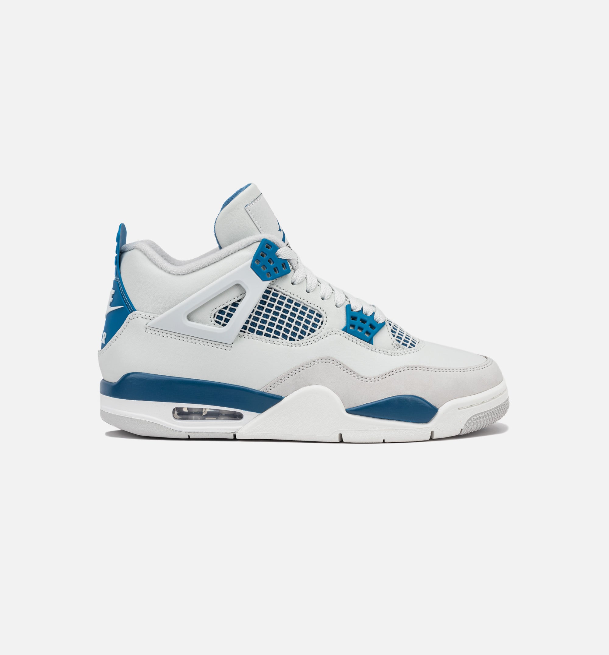 Air Jordan 4 Retro Industrial Blue Mens Lifestyle Shoe - Off White/ Industrial Blue/Neutral Grey、mySite、dreamappss