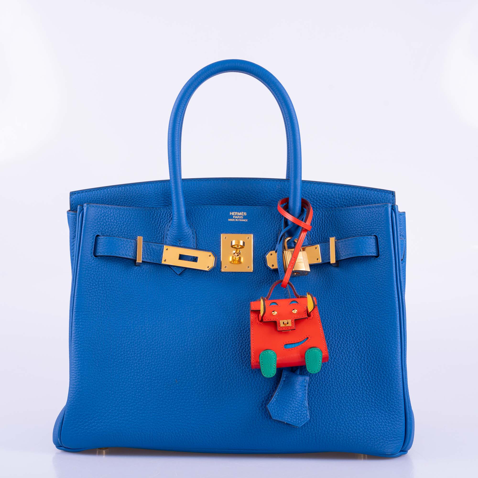 Hermès Birkin 30 Blue France Togo Gold Hardware、mySite、garminoutage.com