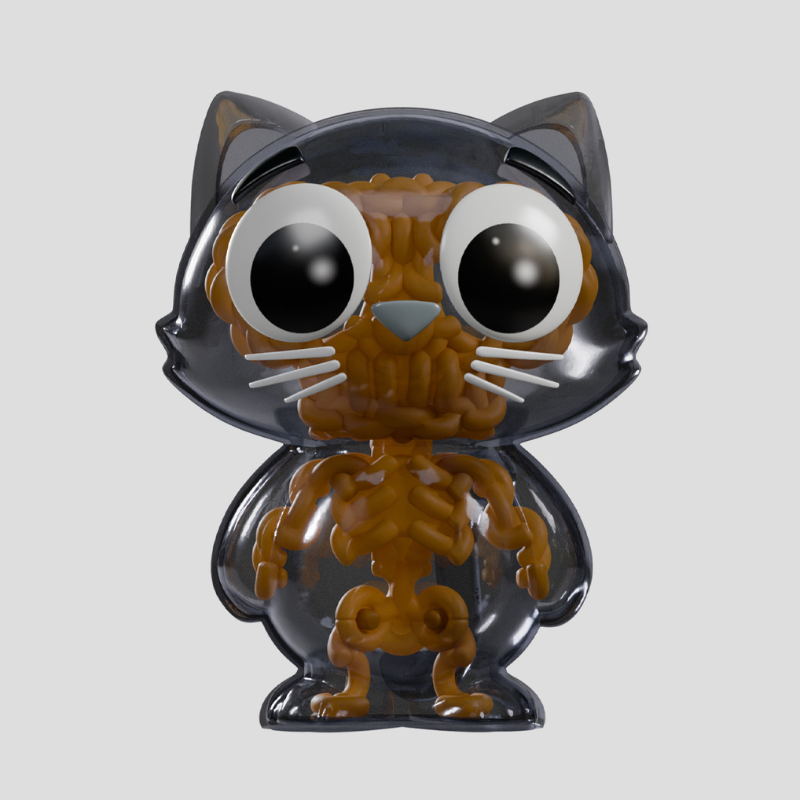  Kaleidos Creative Catscans (Bare Bones) Blind Box、mySite、greenlandpopulation