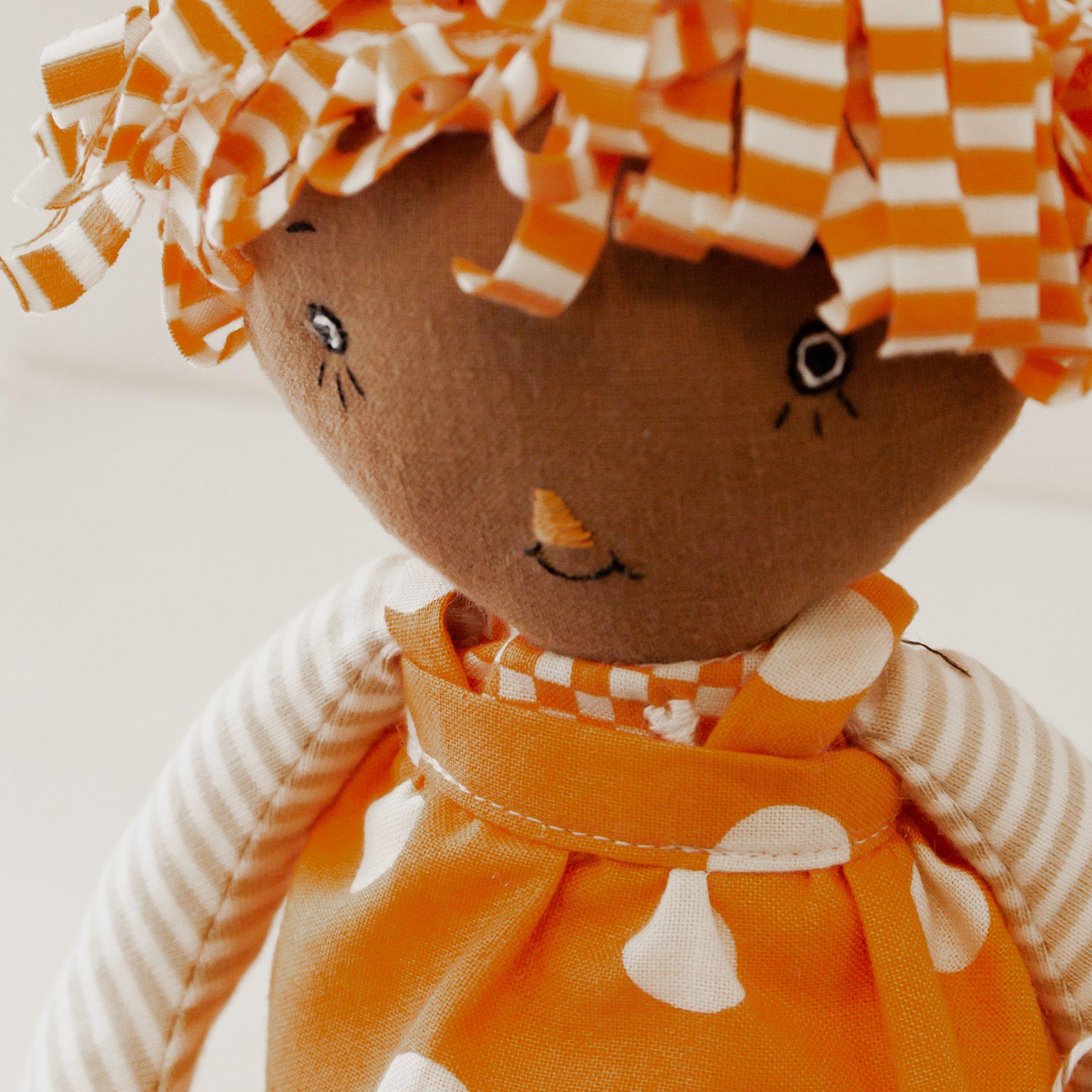 RETIRED - Hutch Studio - Raggedy Carotina 1 - One of a Kind Rag Doll、mySite、g9winljtr