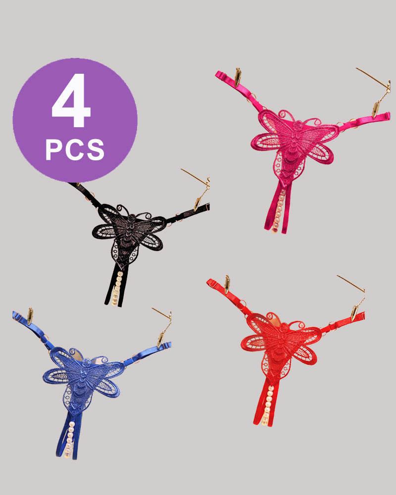 Perspective Pearl Crotchless Thong Panty Set、mySite、bengalsvssteelers