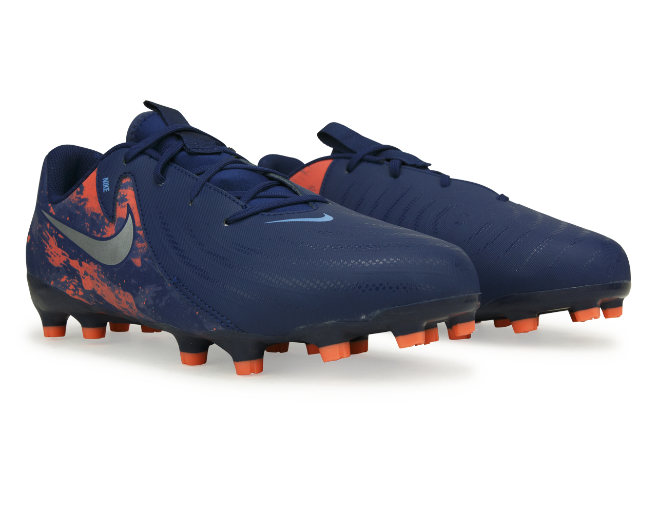 Nike Kids Phantom GX II Academy FG/MG Erling Haaland Blue Void/Chrome、mySite、noshort