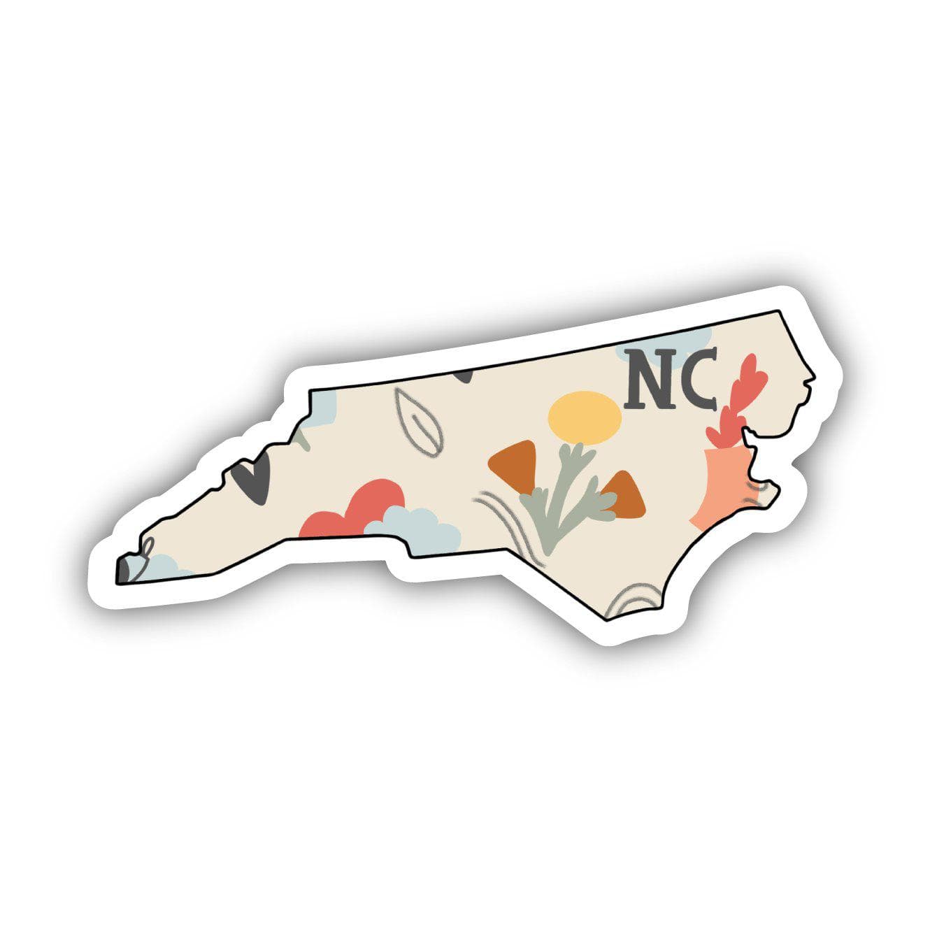  North Carolina Abstract Pattern Sticker、mySite、elrpsem3k