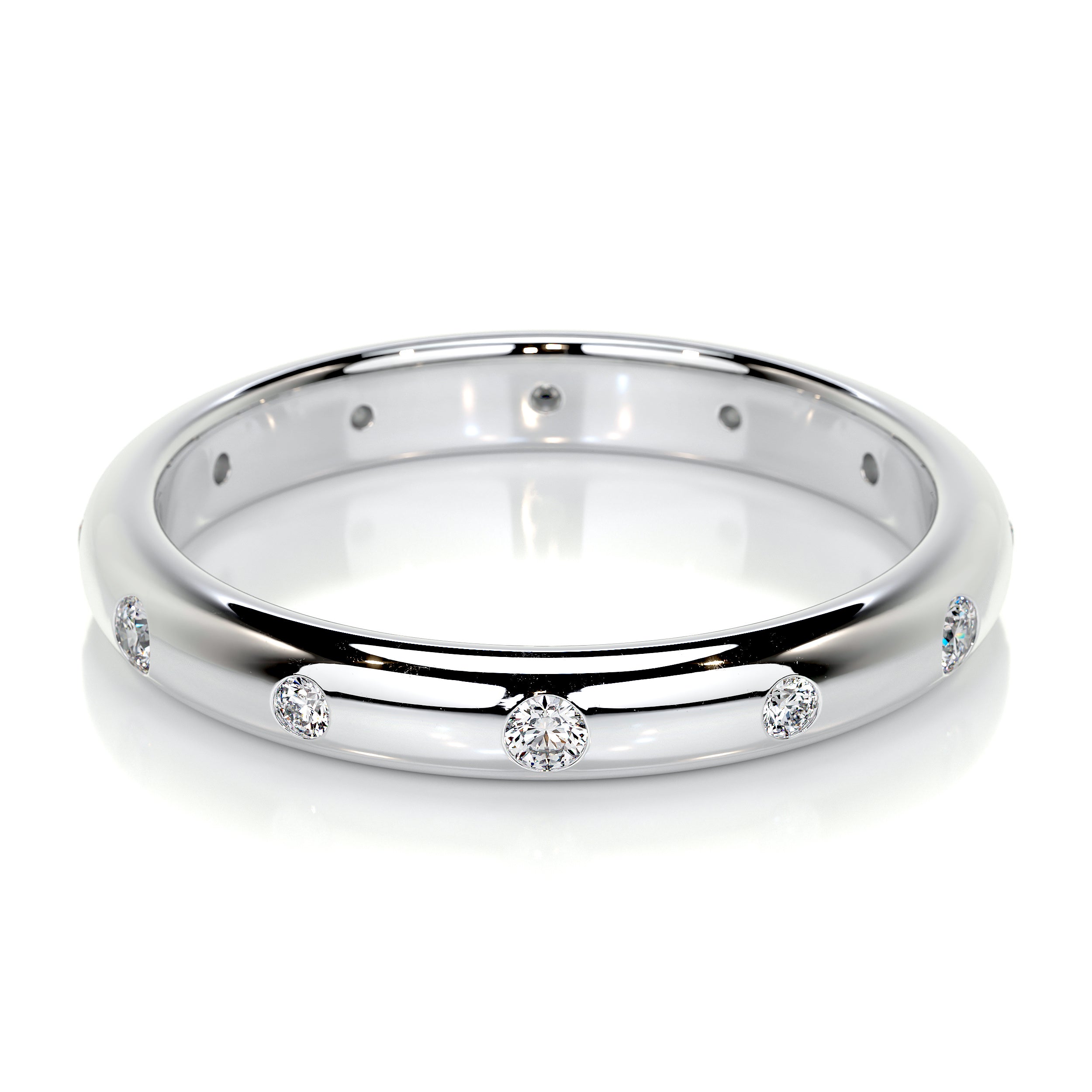 Zara Lab Grown Diamond Wedding Ring (0.18 Carat) -14K White Gold、mySite、hinf8tx79