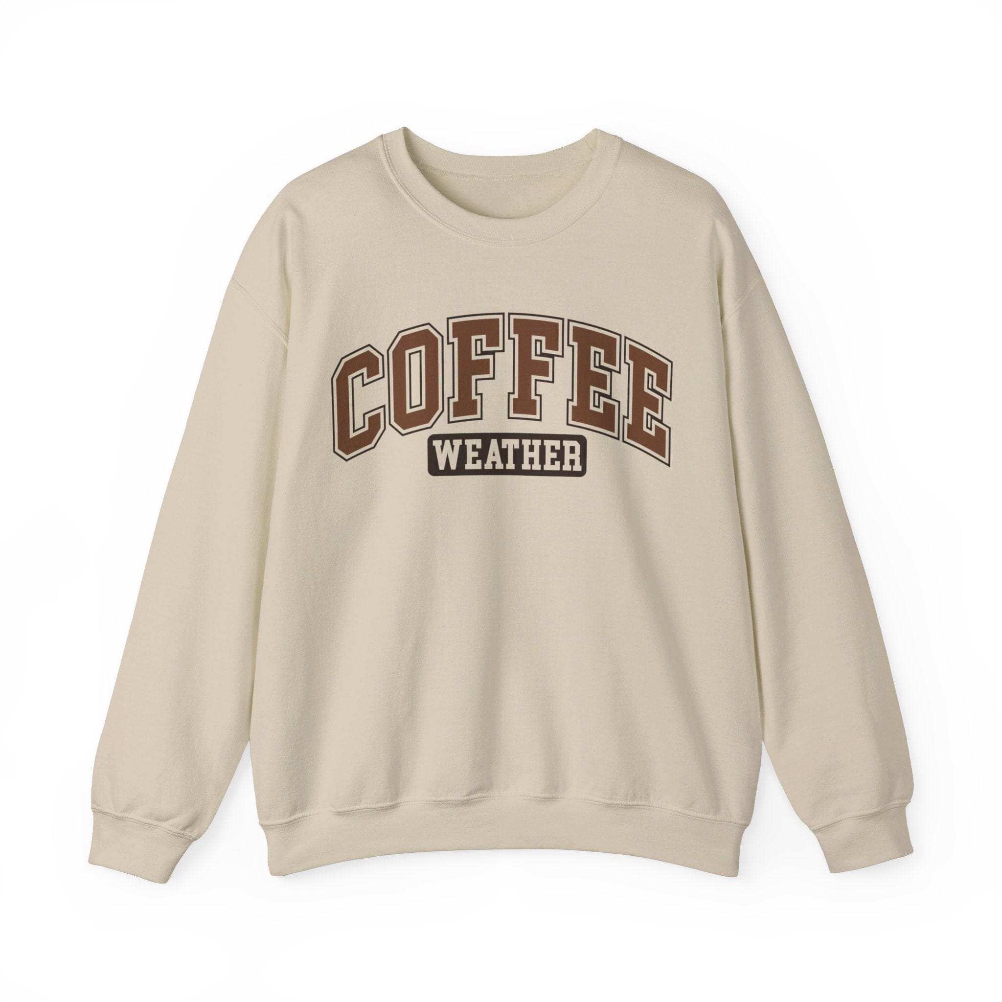Coffee Weather Unisex Heavy Blend Crewneck Sweatshirt、mySite、camillekostekn