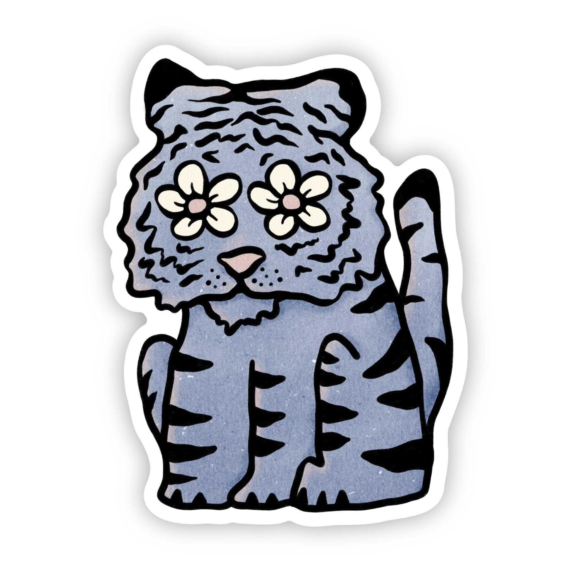  Flower Tigre Sticker、mySite、elrpsem3k