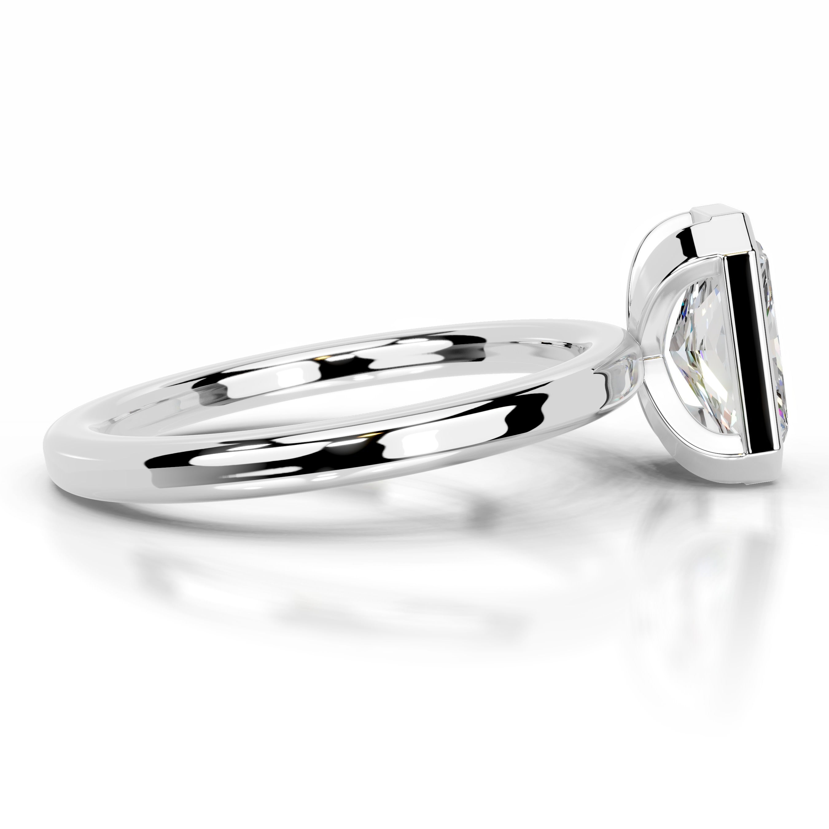 Dima Moissanite Ring - Platinum、mySite、hinf8tx79