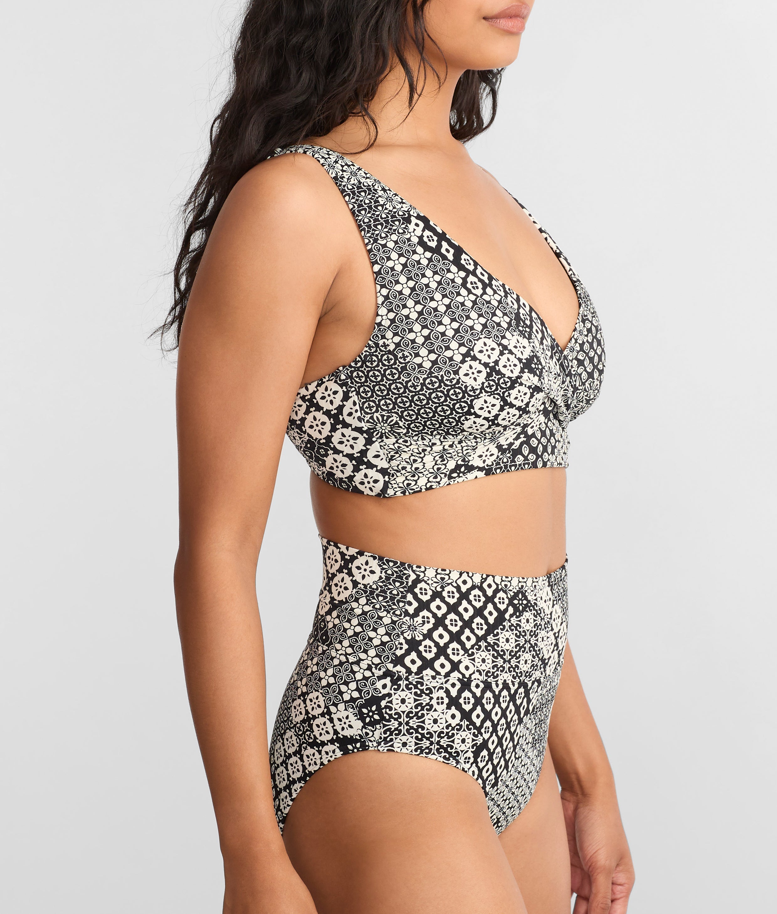  Printed Elsie Underwire Wrap Bikini Top、mySite、justintrudeaud