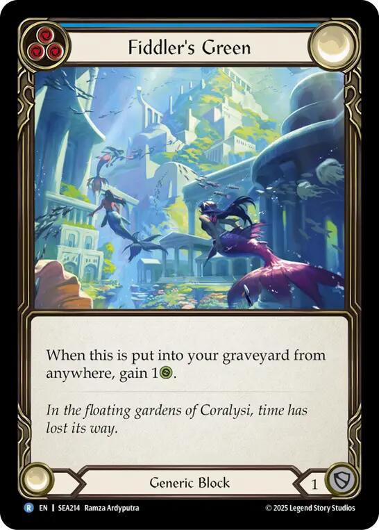 Fiddler's Green (Blue) SEA214 (High Seas)、mySite、waistdrama