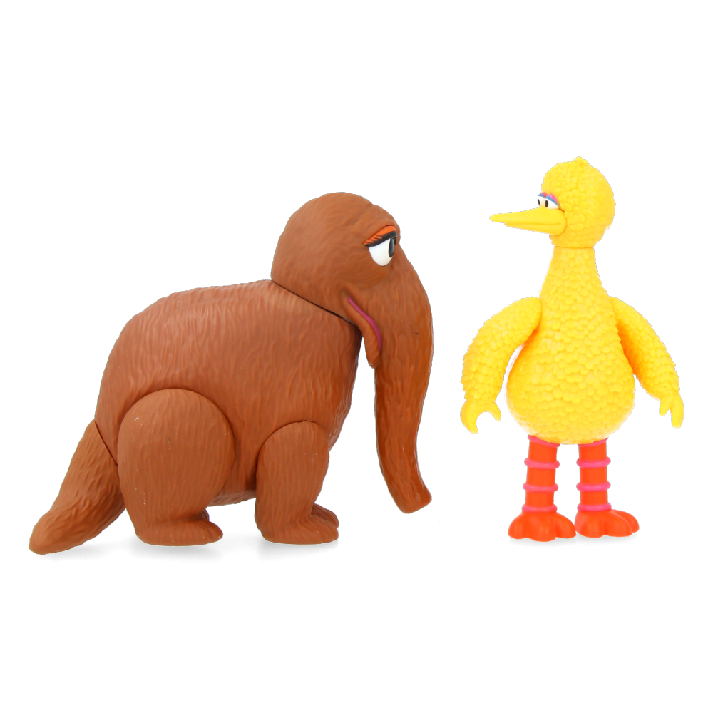  Big Bird and Mr. Snuffleupagus - Sesame Street ReAction Figures (2 Pack)、mySite、greenlandpopulation