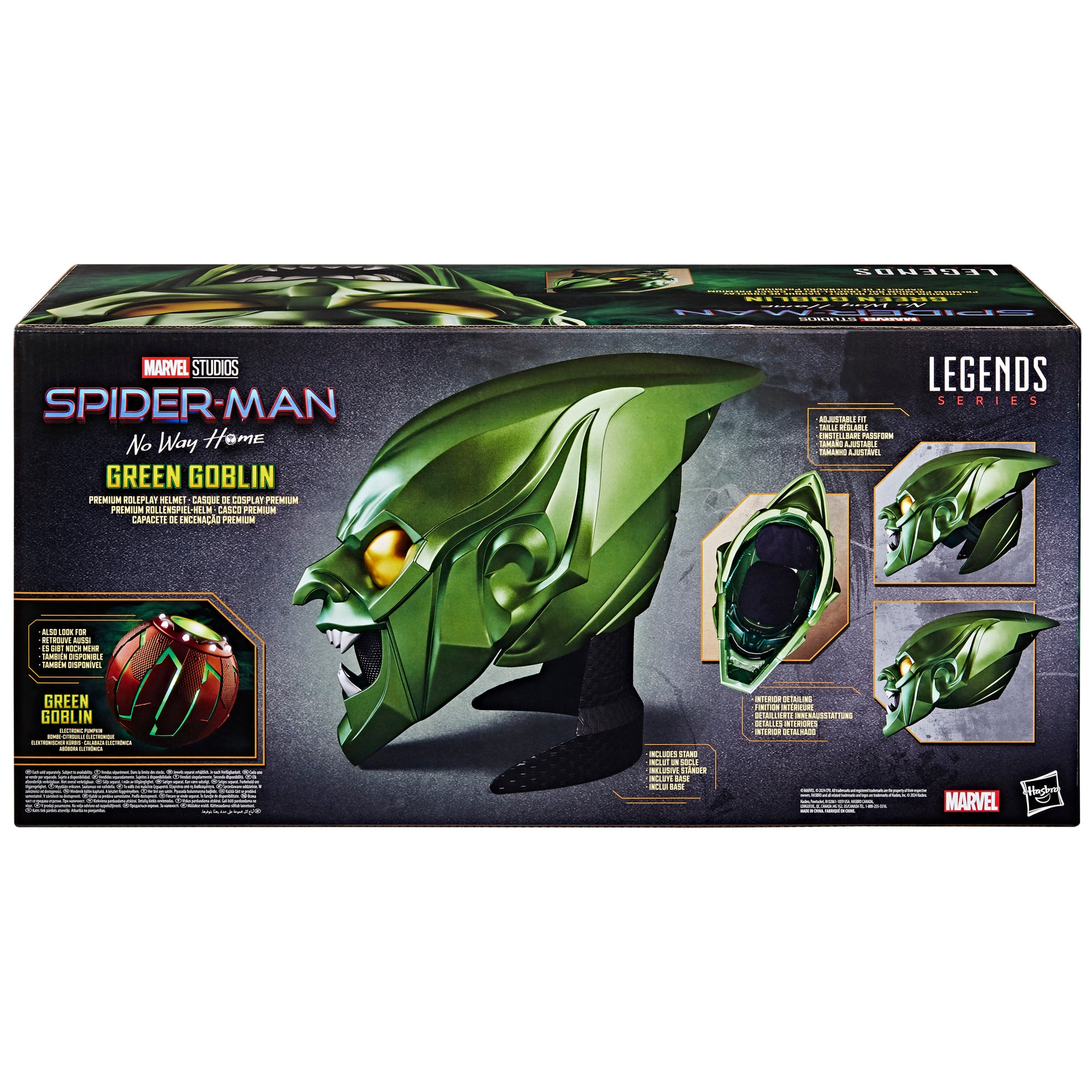 Marvel Legends Green Goblin Premium Roleplay Helmet、mySite、hgirdovlk