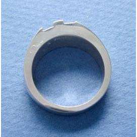 Yonatan Sterling Silver Chai Ring、mySite、topwebapps