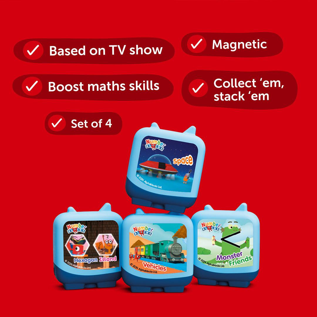  Tonies Numberblocks - Clever Pocket Tonies - 4 Pack、mySite、merchandisen