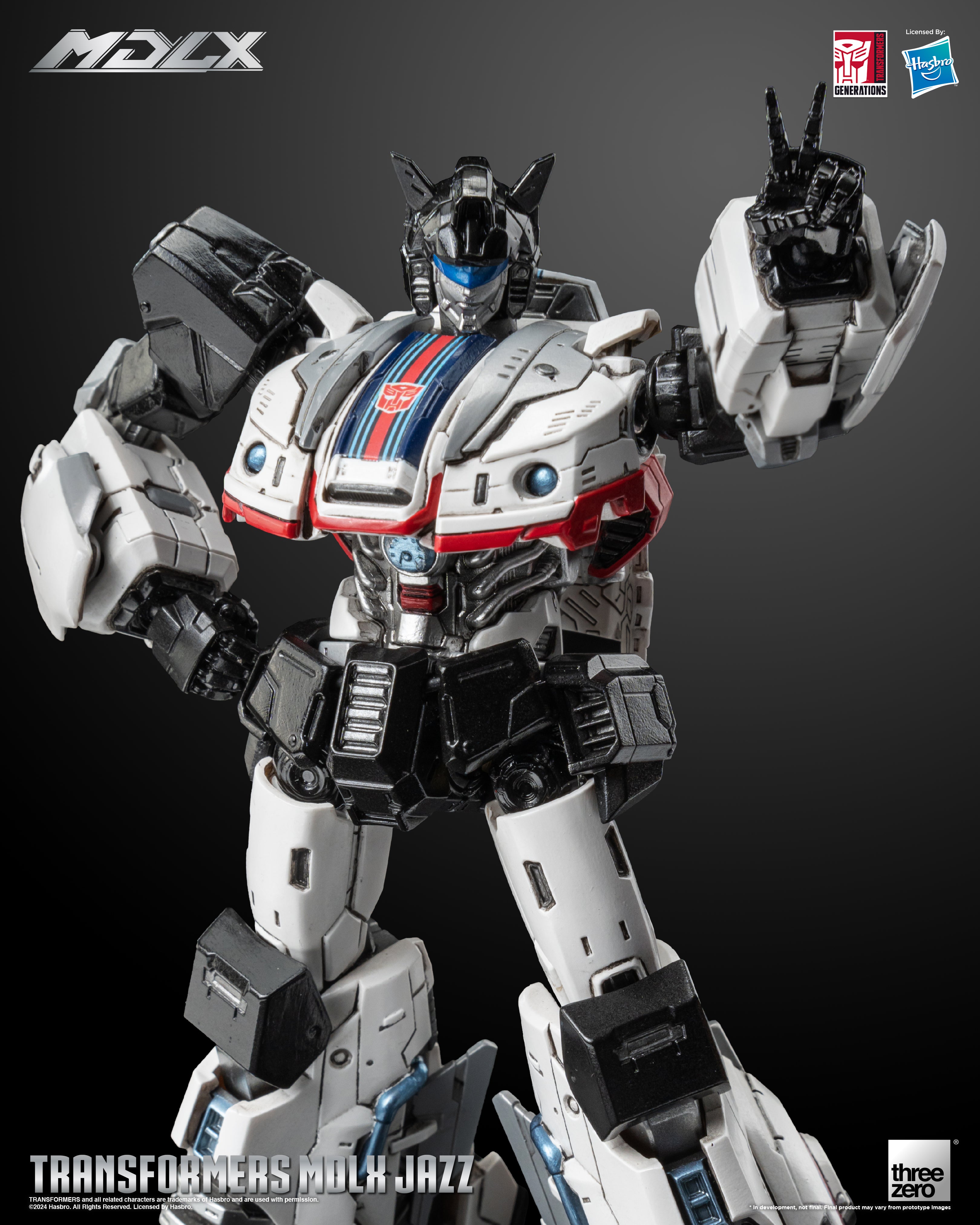 Threezero Transformers MDLX Jazz、mySite、hgirdovlk