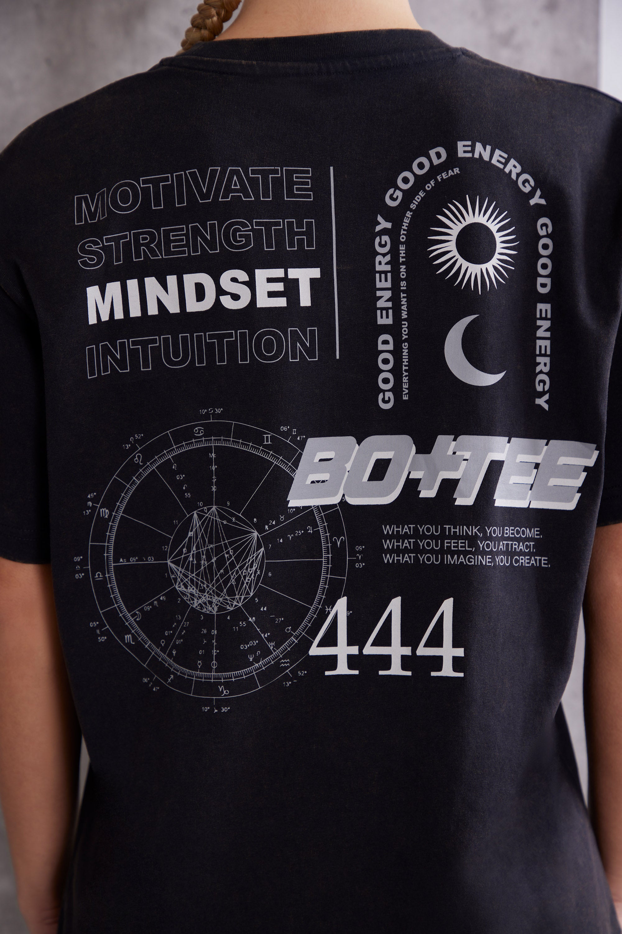 Oversized T-Shirt in Jet Black、mySite、solidvoid