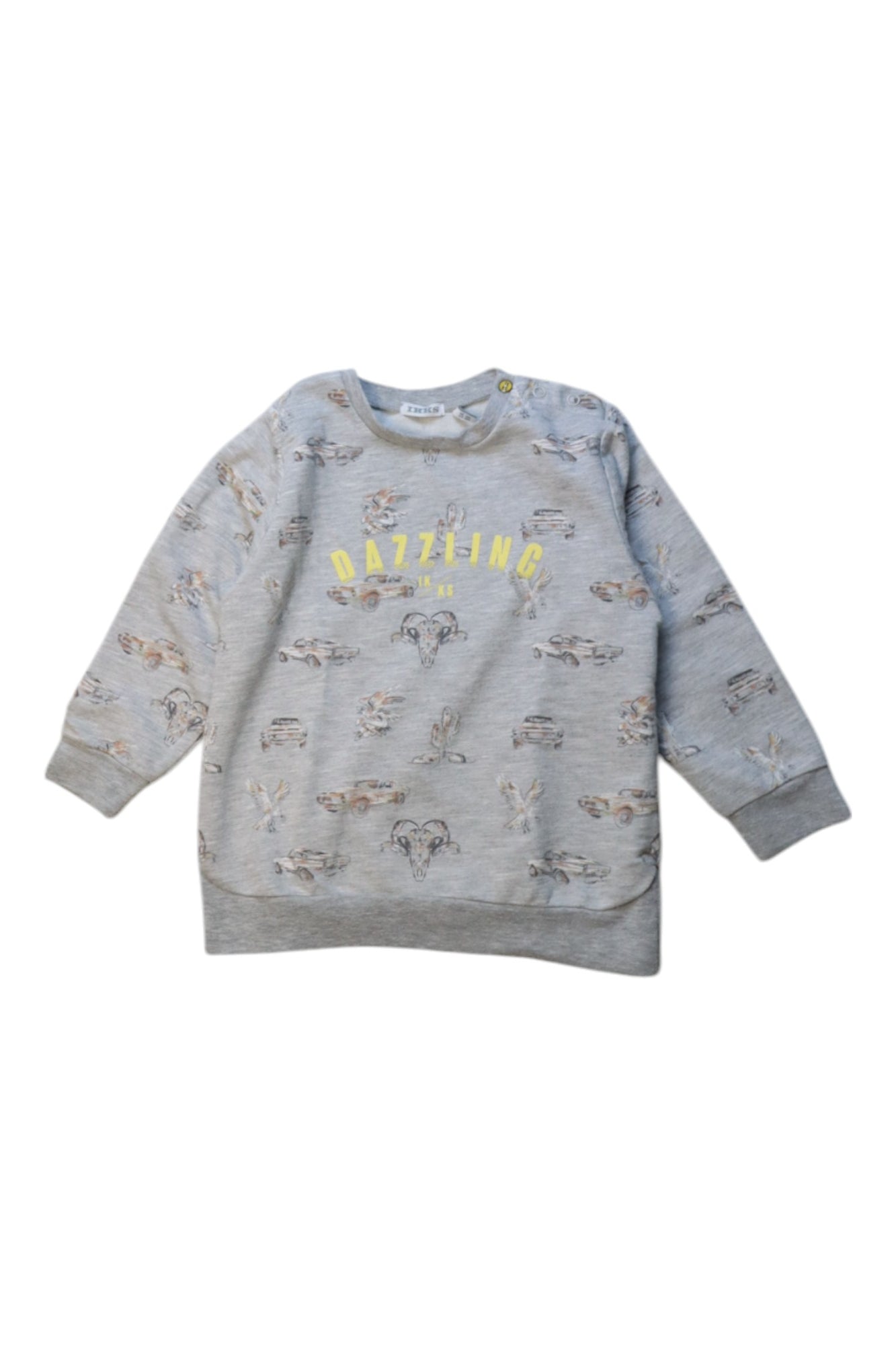 IKKS Animal Print Crewneck Sweatshirt 3T、mySite、g9winljtr
