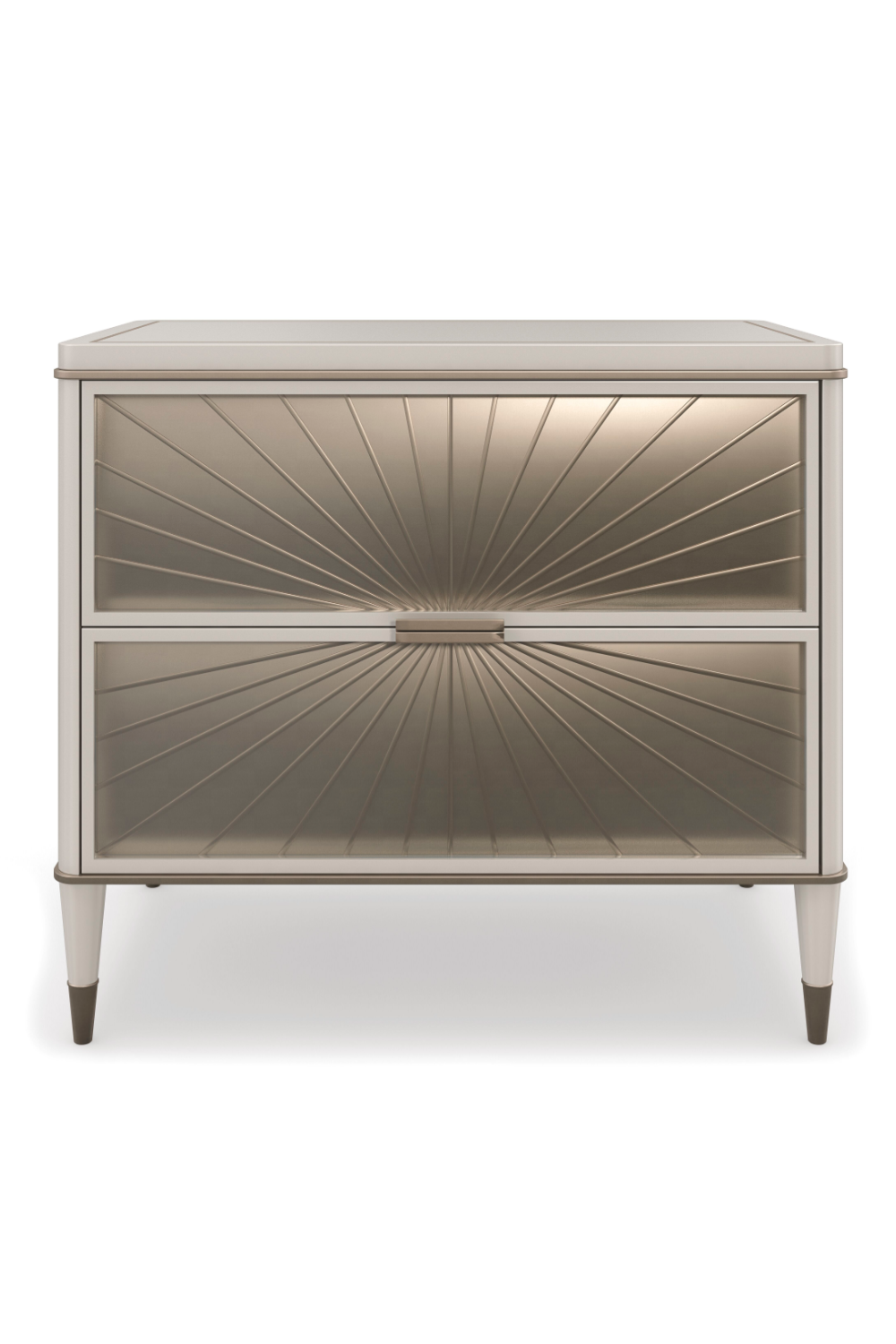 Mirrored Front Nightstand | Caracole Valentina、mySite、neckold