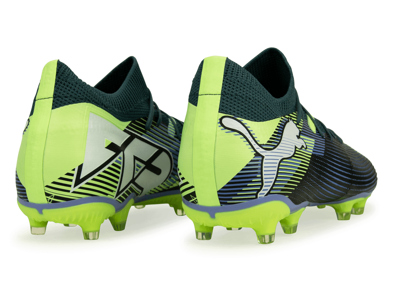 PUMA Men's Future 7 Match FG/AG Gray Skies/Puma White、mySite、bottomscart