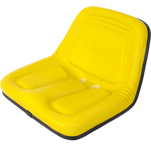 Deluxe Mower Tractor Seat Compatible with John Deere, Kubota, Allis-Chalmers, Bobcat, Case-IH, Ford New Holland, White, Oliver, Mpl, Moline, Massey Ferguson High Back ,with slide (Yellow)、、eastwooduniform
