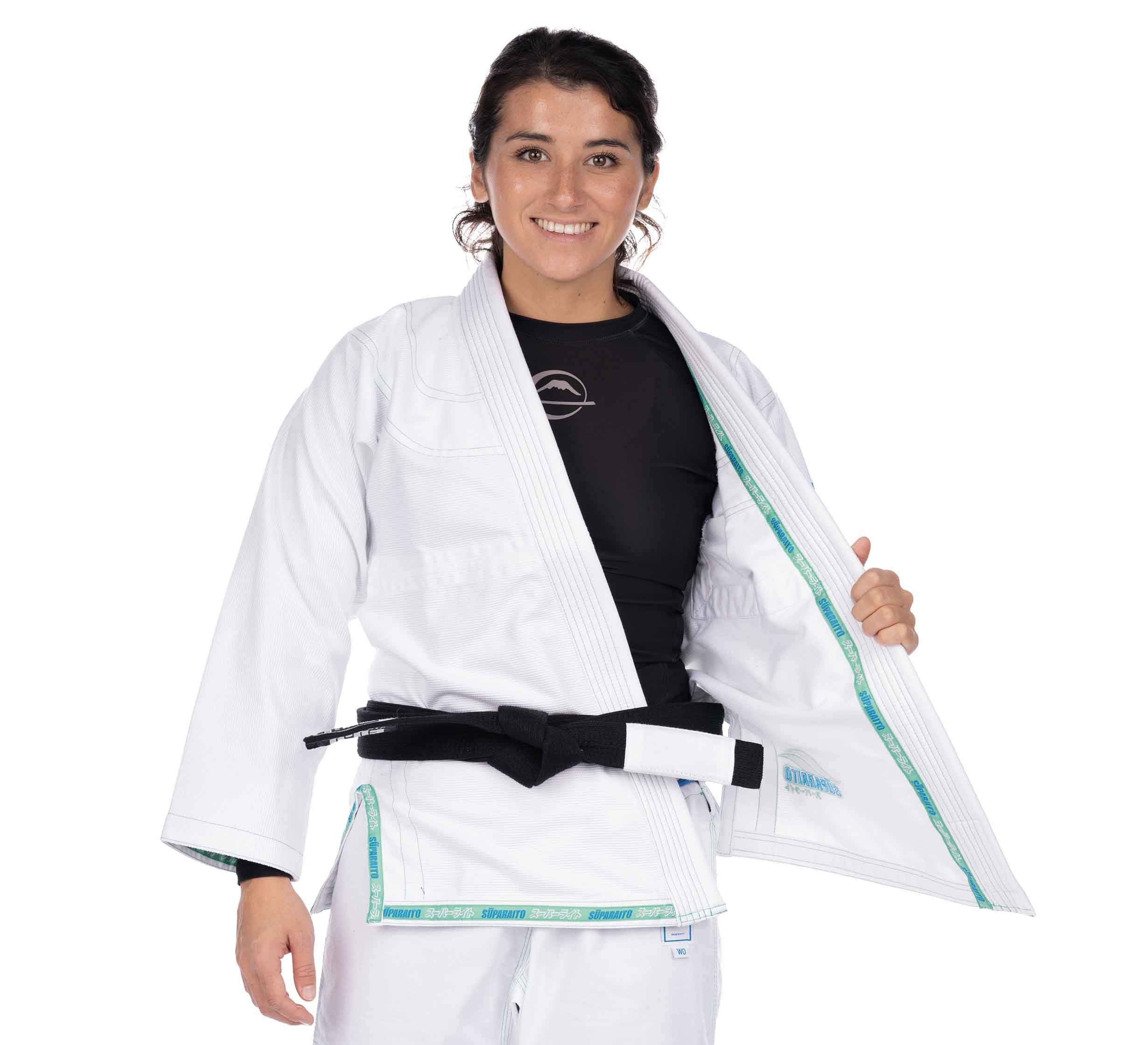 Suparaito Girl's BJJ Gi Teal、mySite、gigharbornorthrealestate