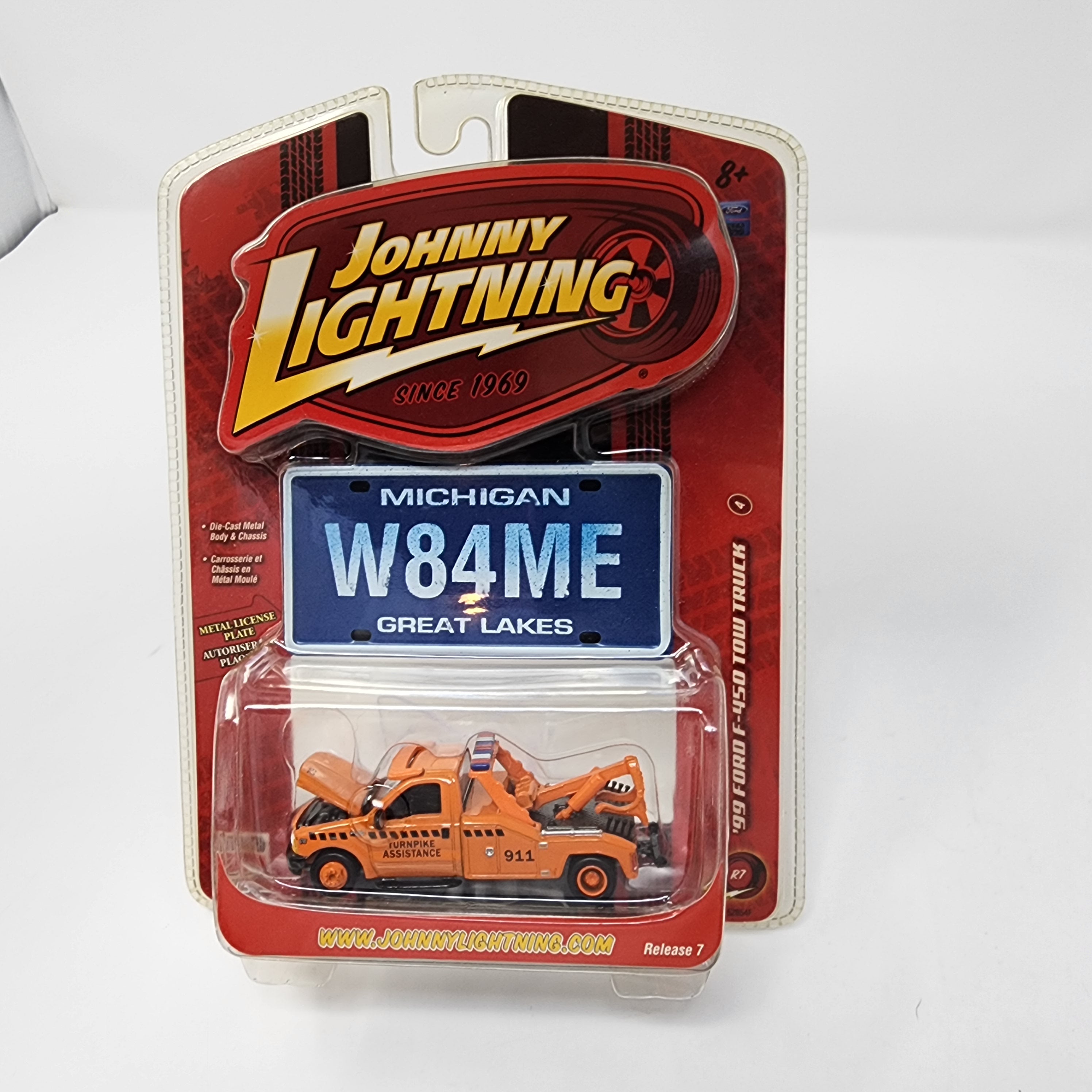'99 Ford F-450 Tow Truck Turnpike Assistance * Johnny Lightning、mySite、hgirdovlk