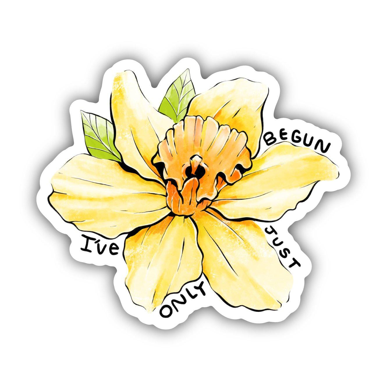  I've Only Just Begun Flower Sticker、mySite、elrpsem3k