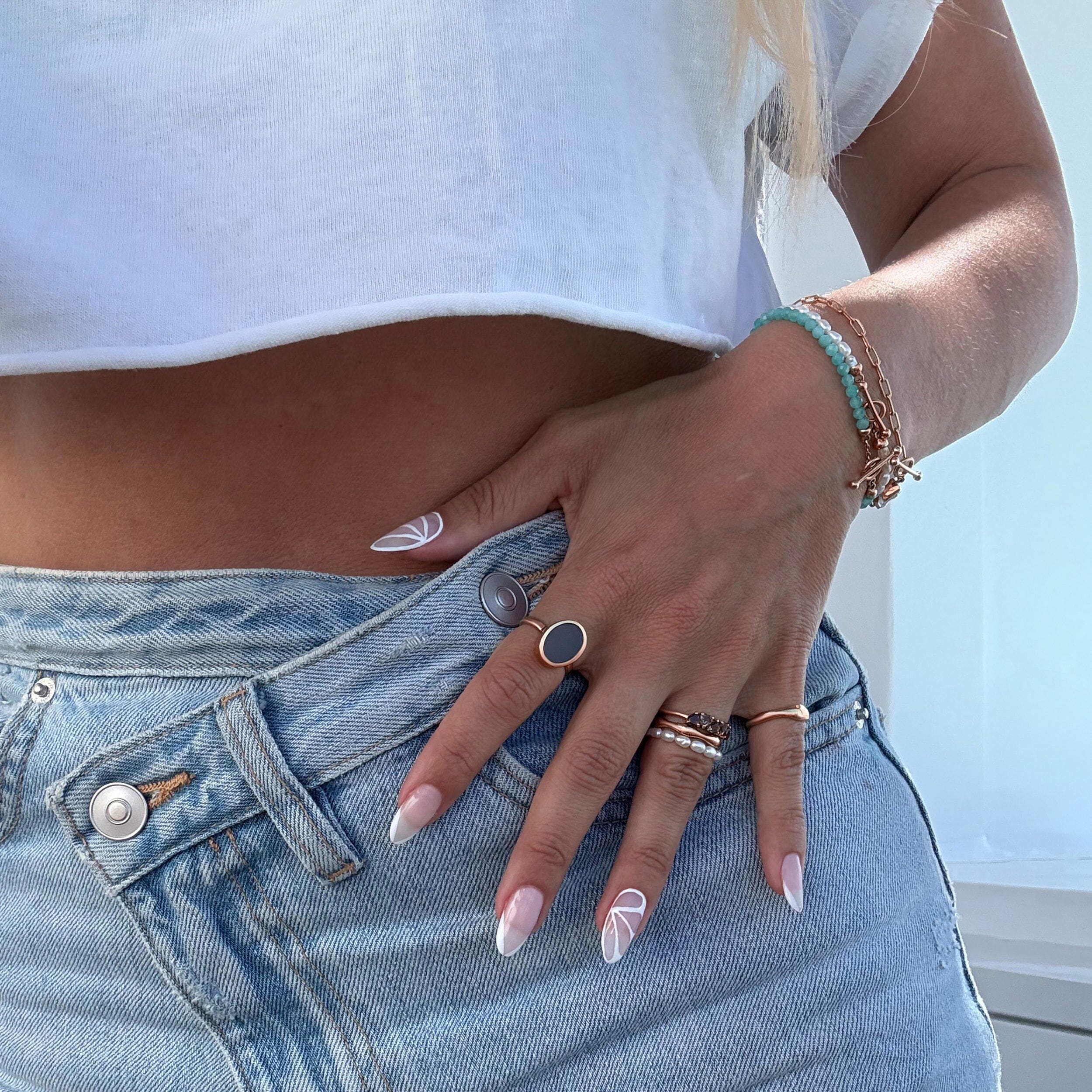 Pinky Ring - Signet Onde、mySite、hinf8tx79