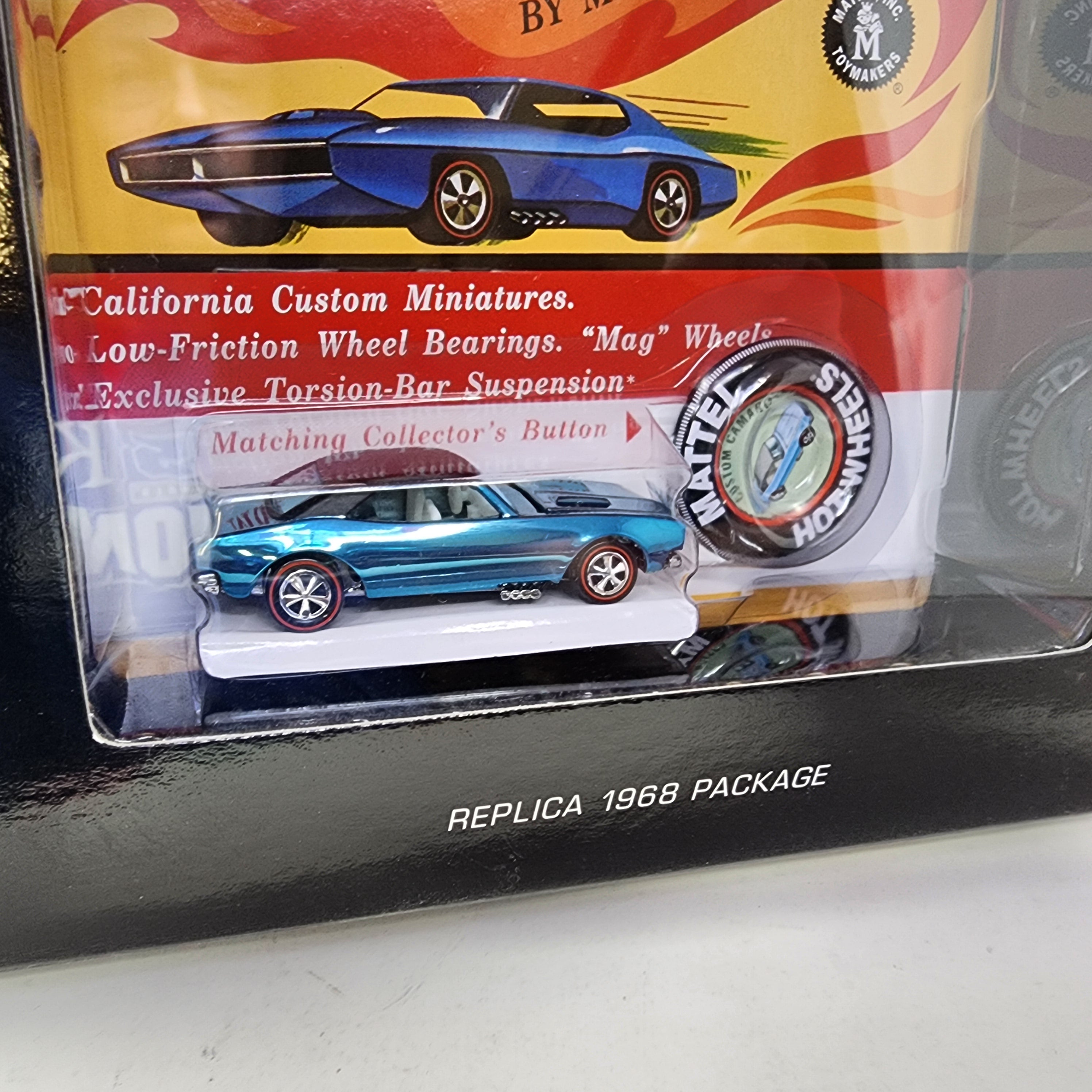 Hot Wheels Red Line Club Original 16 Custom Camaro Blue 2457/3000 Replica、mySite、hgirdovlk