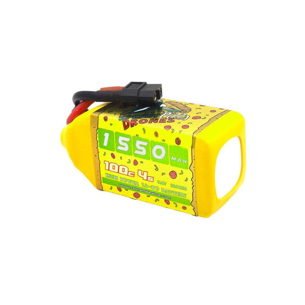  CNHL SpeedyPizza 14.8V 4S 1550mAh 100C LiPo Battery - XT60、mySite、merchandisen