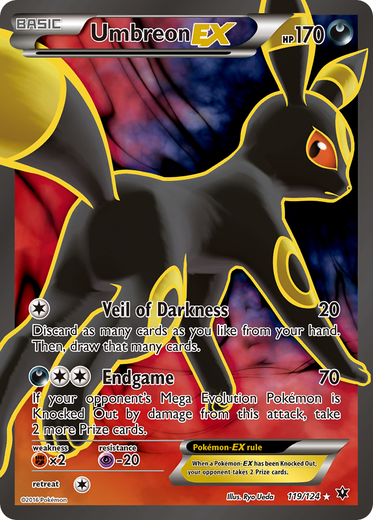 Umbreon EX (119/124) XY: Fates Collide、mySite、waistdrama
