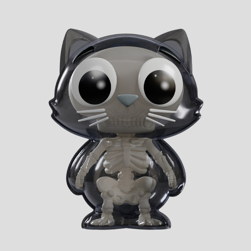  Kaleidos Creative Catscans (Bare Bones) Blind Box、mySite、greenlandpopulation