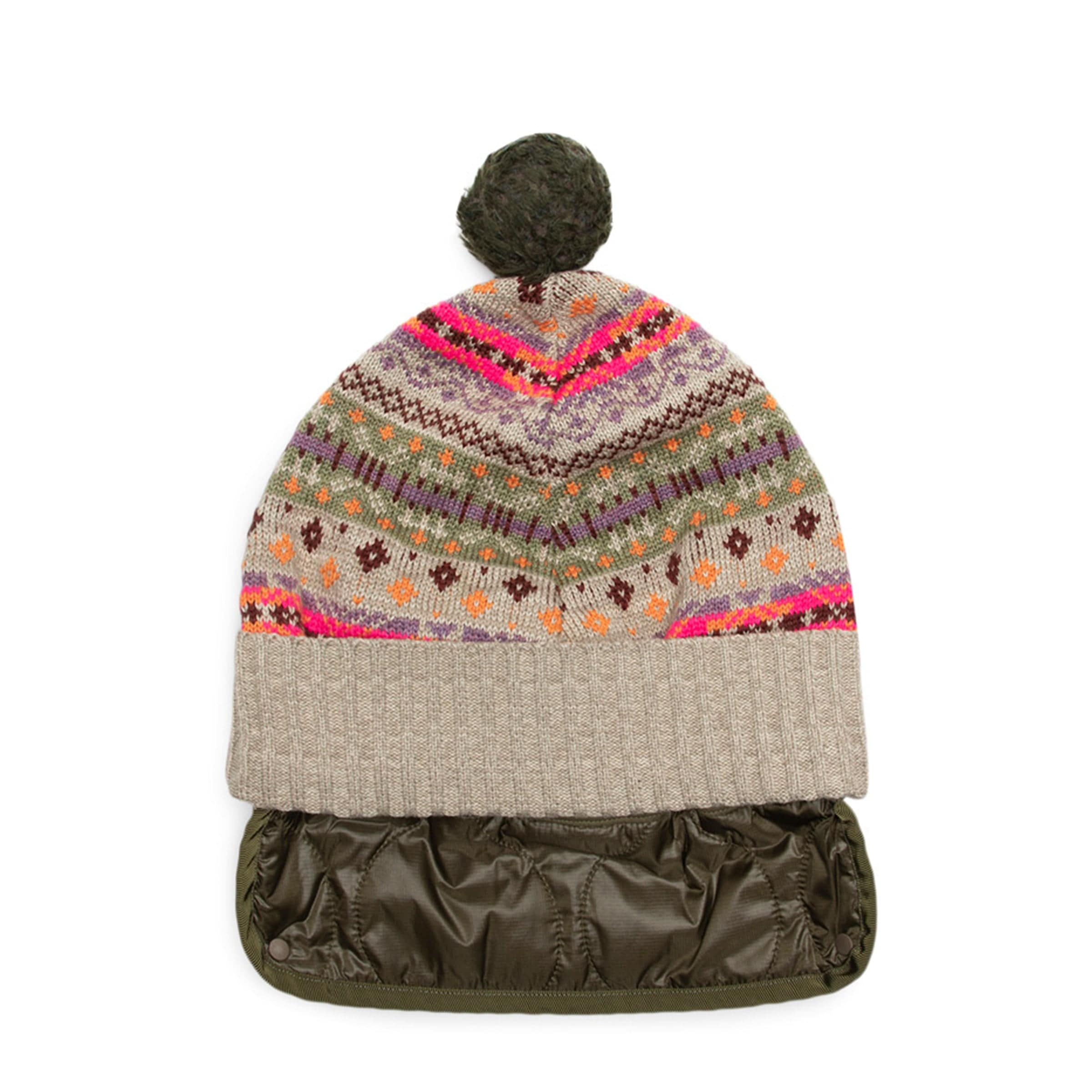 7G WOOL FAIR ISLE BIVOUAC SKI CAP、mySite、zt4zffjzw