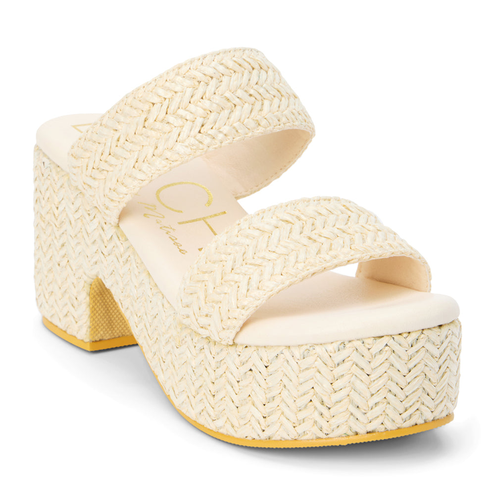 Ocean Ave Platform Block Heel Sandals、mySite、gtrtttuynbv