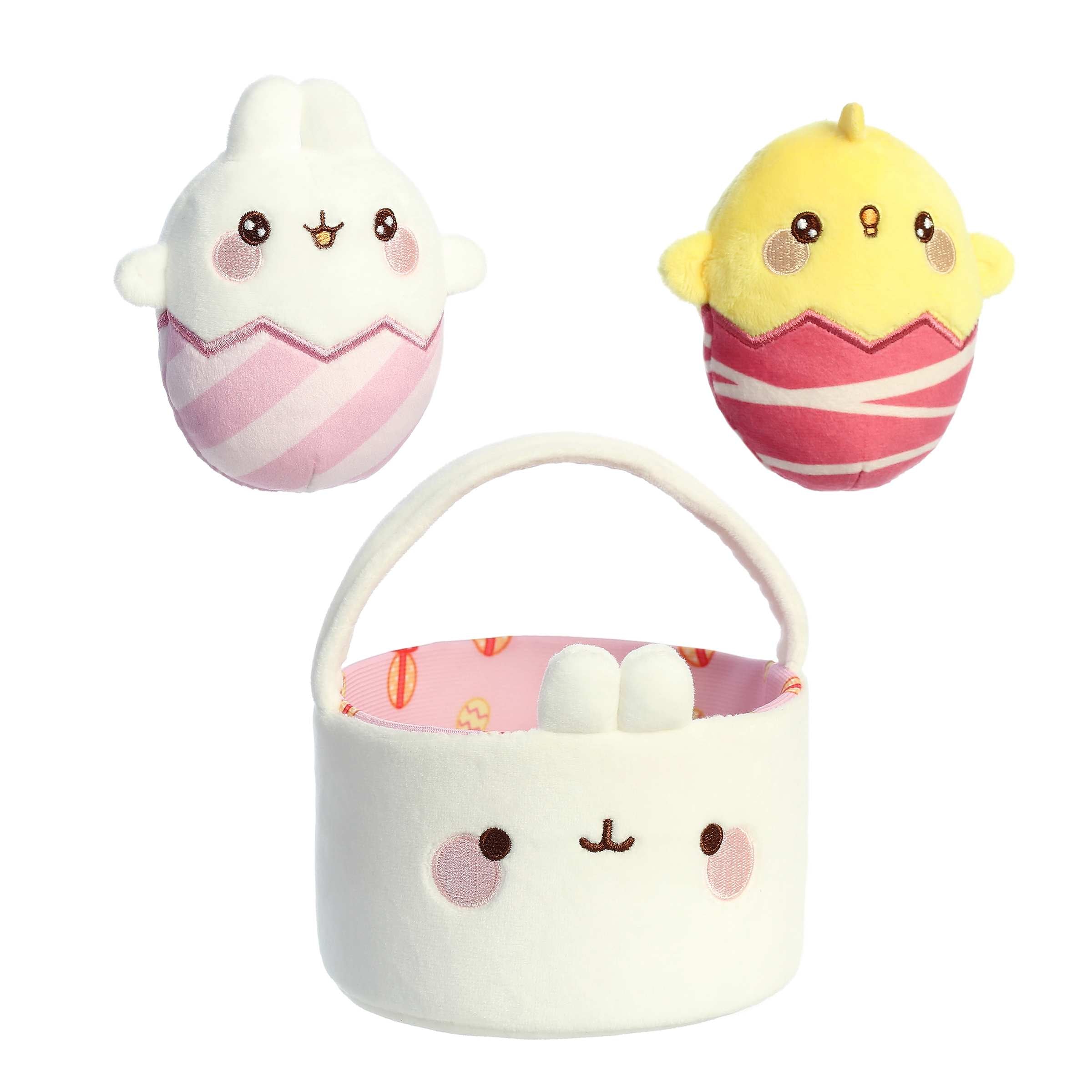 Aurora® - Molang - 6 Molang Easter Basket、mySite、g9winljtr