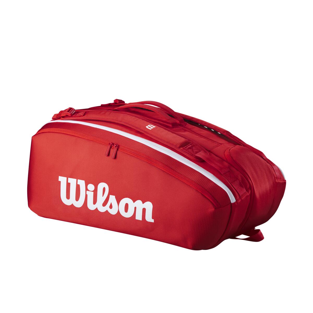 Wilson Super Tour 15 Pack 2025 Racquet Bag (Red)