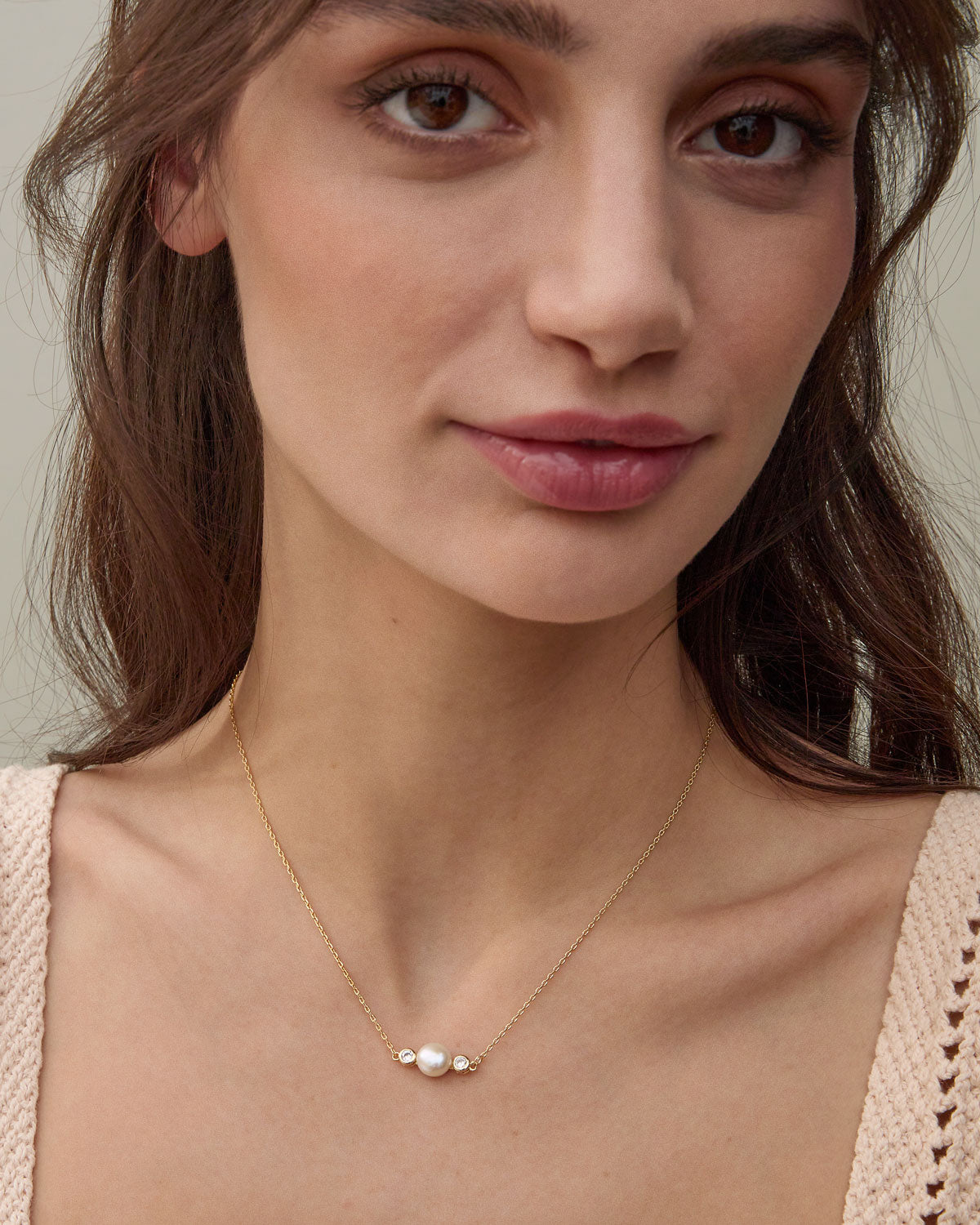 By My Side Pearl Necklace、mySite、hinf8tx79