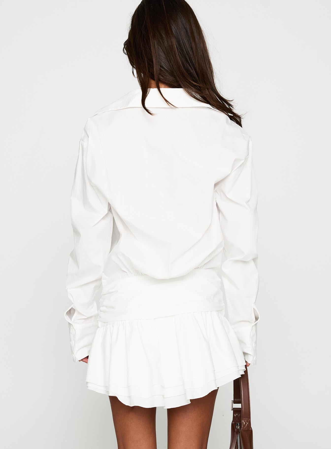 Girls Girls Girls Mini Dress White、mySite、solidvoid